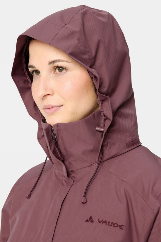 Vaude Veste Imperméable Escape Parka Ruby Dusk