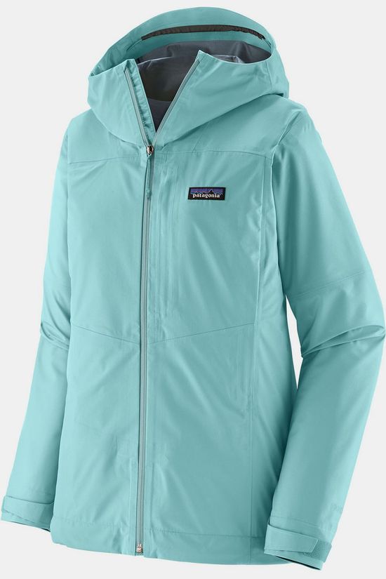 Patagonia Veste Imperméable W'S Boulder Fork Rain Jacket Snowmelt Blue