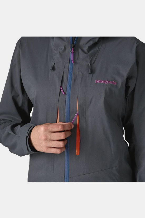 Patagonia Regenjas W'S M10 Storm Jacket Smolder Blue