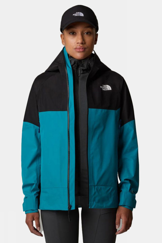 The North Face Regenjas Jazzi 3L Gore-Tex Deep Teal/Tnf Black