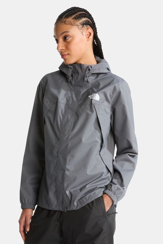 The North Face Regenjas W Antora Rain Jacket - Refit mid grey