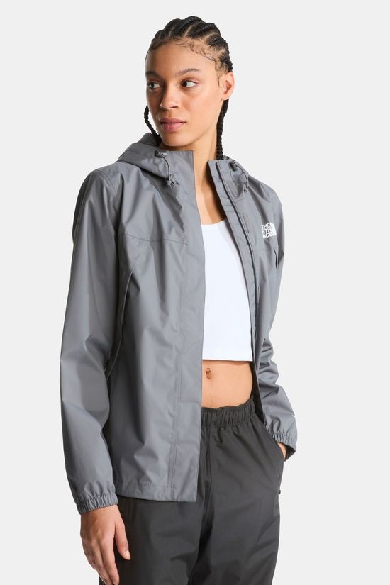 The North Face Regenjas W Antora Rain Jacket - Refit mid grey