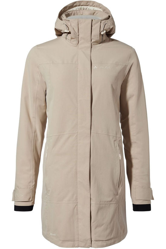 Vaude Regenjas Women'S Skomer Wool Parka II Beige