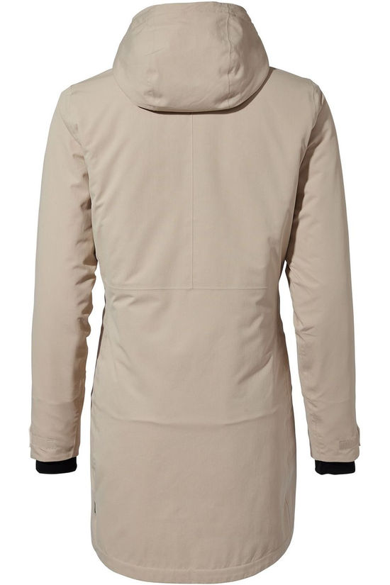 Vaude Regenjas Women'S Skomer Wool Parka II Beige
