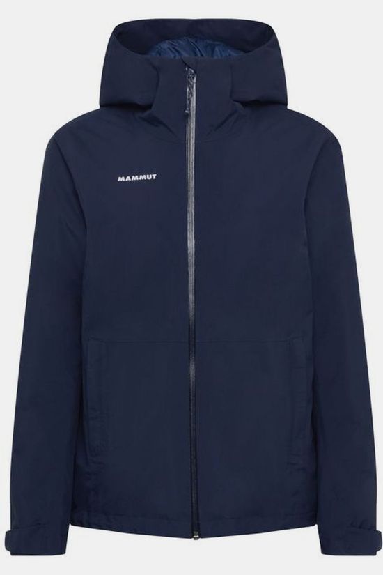 Mammut Regenjas Linard Hs Thermo Hooded Jacket Women Marine