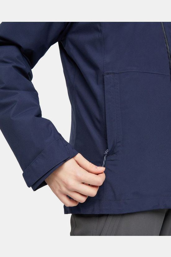 Mammut Regenjas Linard Hs Thermo Hooded Jacket Women Marine
