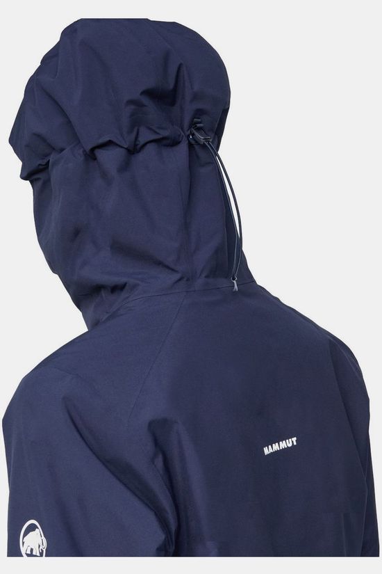 Mammut Regenjas Linard Hs Thermo Hooded Jacket Women Marine
