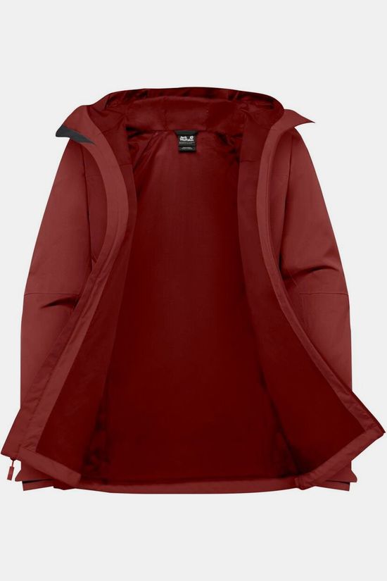 Jack Wolfskin Regenjas Tempest 2L Jkt W Merlot