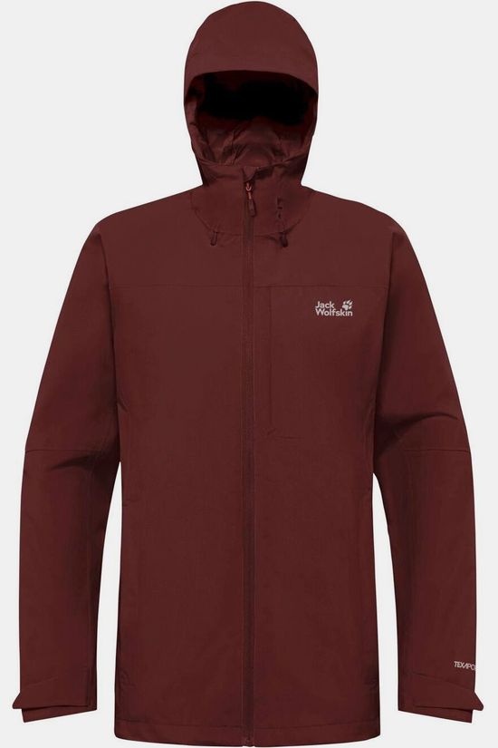 Jack Wolfskin Regenjas Tempest 2L Jkt W Merlot