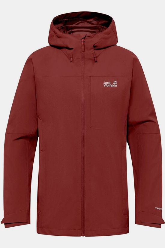 Jack Wolfskin Regenjas Tempest 2L Jkt W Merlot