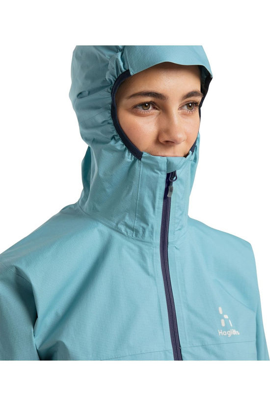 Haglöfs Veste Imperméable L.I.M Proof Jacket Women Frost Blue