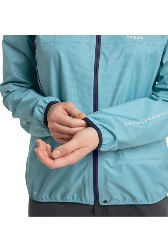 Haglöfs Veste Imperméable L.I.M Proof Jacket Women Frost Blue