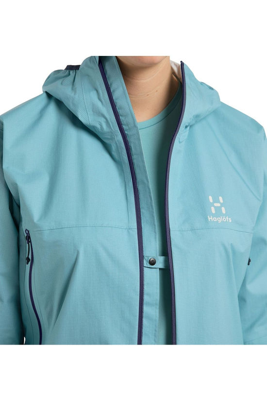 Haglöfs Veste Imperméable L.I.M Proof Jacket Women Frost Blue