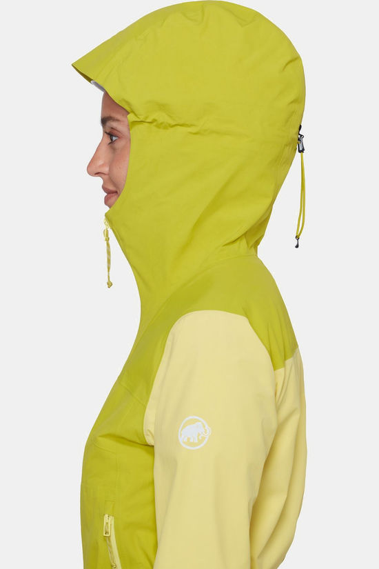 Mammut Veste Imperméable Crag Hs Hooded Jacket Women Holunder-Acacia