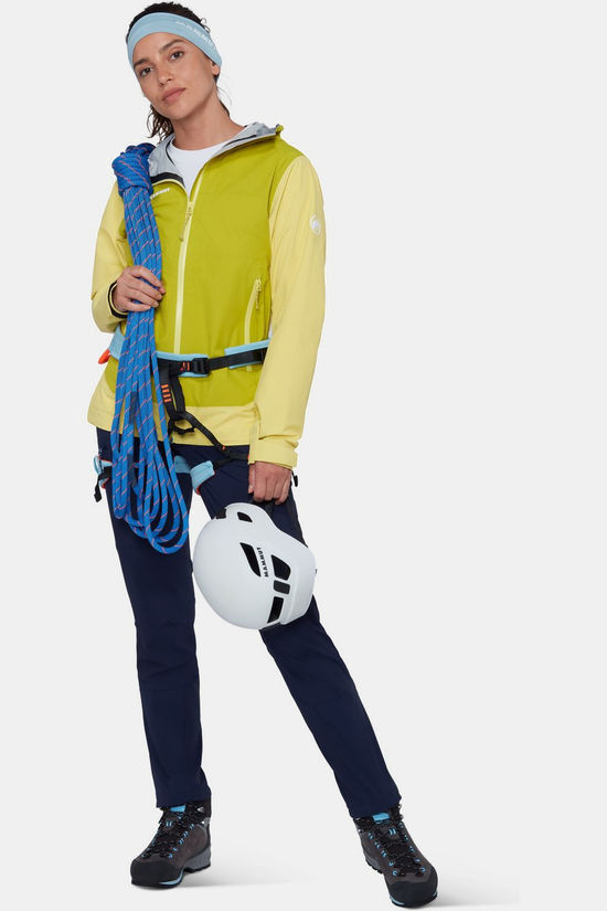Mammut Veste Imperméable Crag Hs Hooded Jacket Women Holunder-Acacia