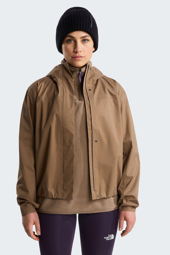 The North Face Regenjas W Voyage Rain 3L Hooded Jacket Garnet