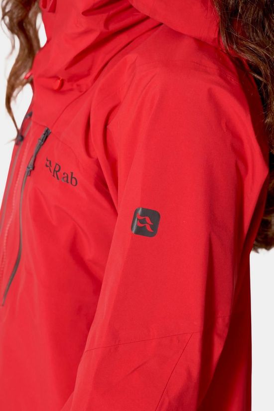Rab Veste Imperméable Firewall Guide Jacket Wmns Summit Red