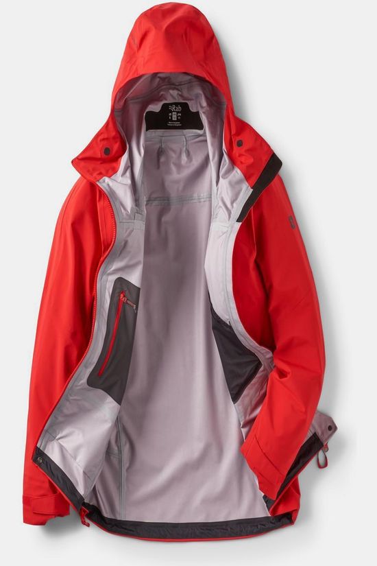 Rab Veste Imperméable Firewall Guide Jacket Wmns Summit Red
