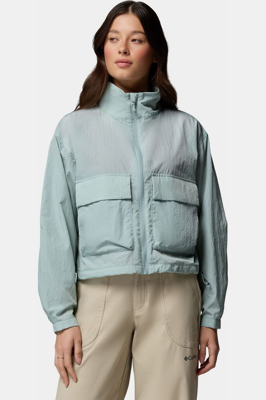 Columbia Coupe-Vent Paracutie™ Cropped Cargo Windbreaker Crushed Blue