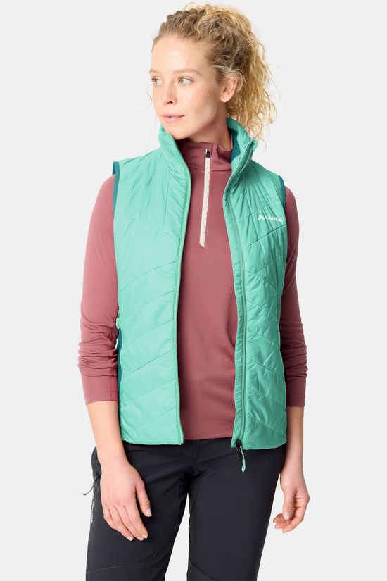 Vaude Gilet Women'S Sesvenna Vest Iv Sage