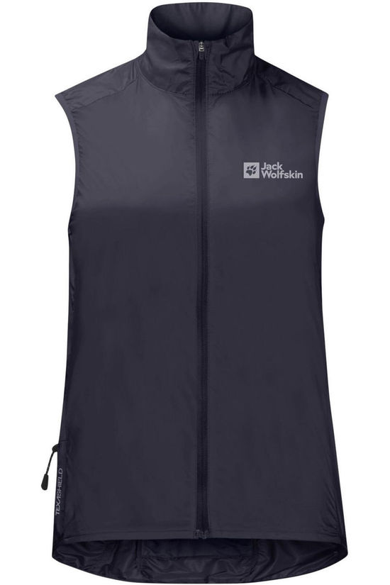 Jack Wolfskin Gilet Morobbia Wind Vest W Graphite