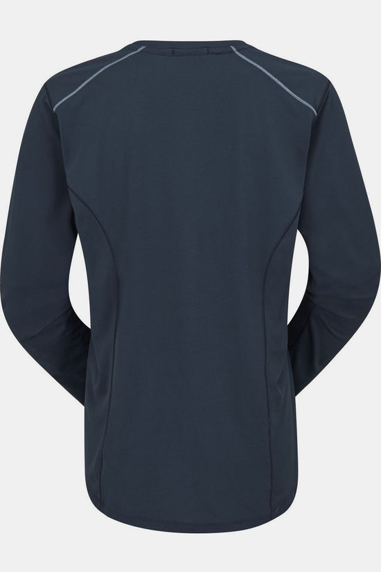 Rab T-Shirt Force Ls Tee Wmns Tempest Blue