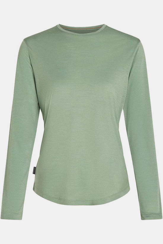 icebreaker T-Shirt W M Sphere III Ls Tee Seaglass