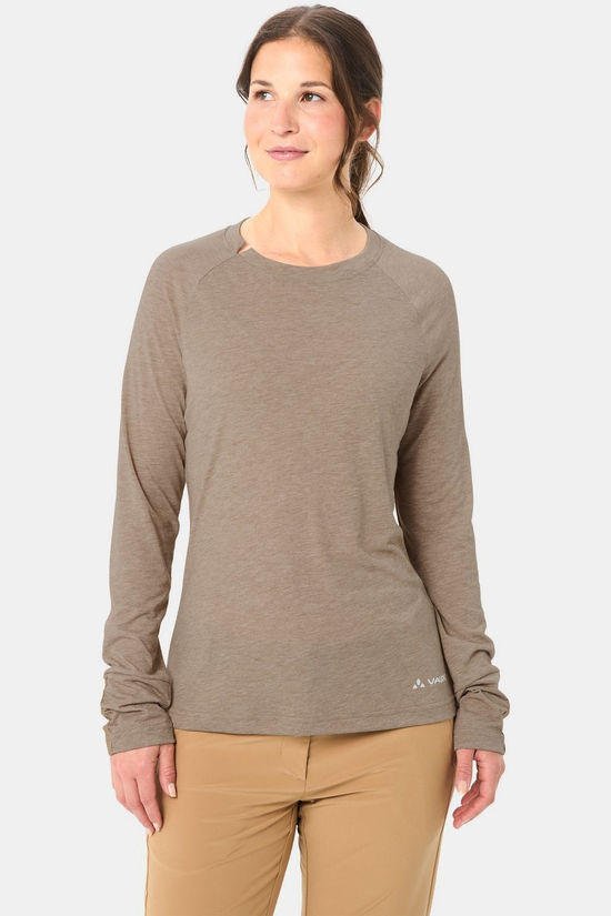 Vaude T-Shirt Women'S Skomer Ls T-Shirt III Oat