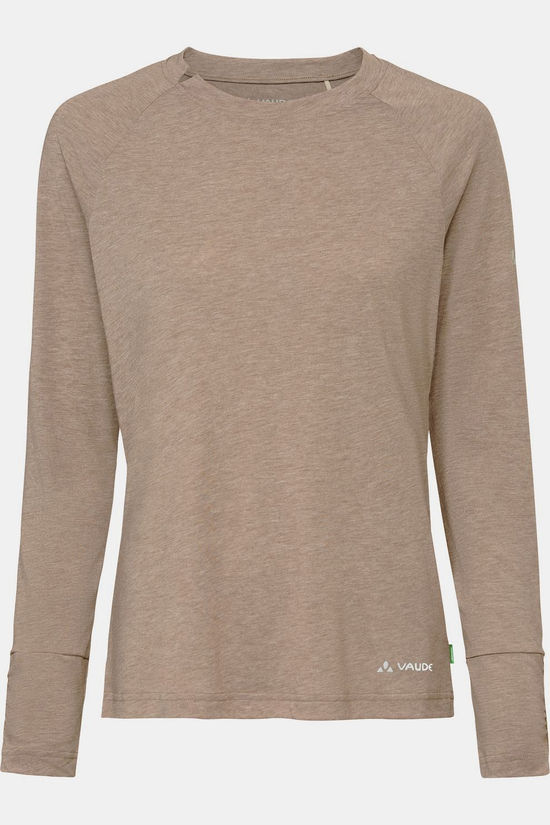 Vaude T-Shirt Women'S Skomer Ls T-Shirt III Oat
