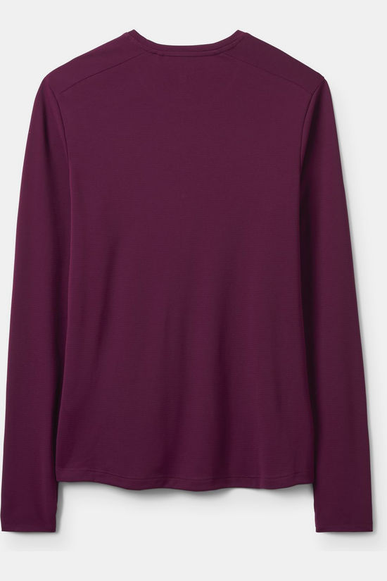 Rab T-Shirt Force Ls Tee Wmns Mulberry