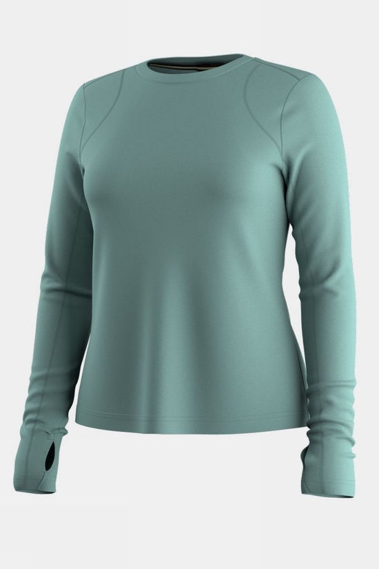 Smartwool T-Shirt Women'S Active Long Sleeve Dusty Teal