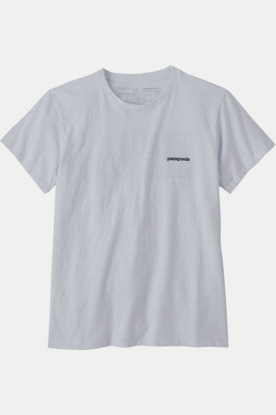 Patagonia T-Shirt P-6 Logo Responsibili-Tee White/White