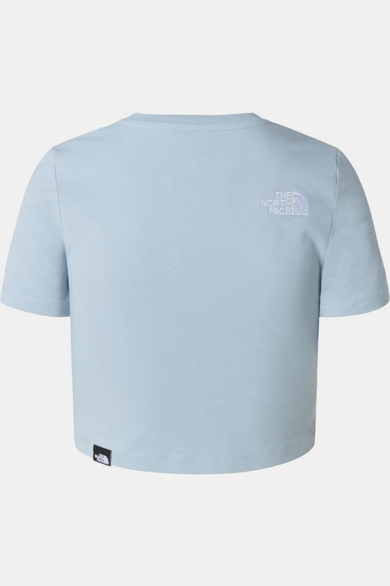 The North Face T-Shirt Crop S/S Tee Frost Grey