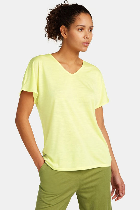icebreaker T-Shirt Drayden Reversible Ss Citrine