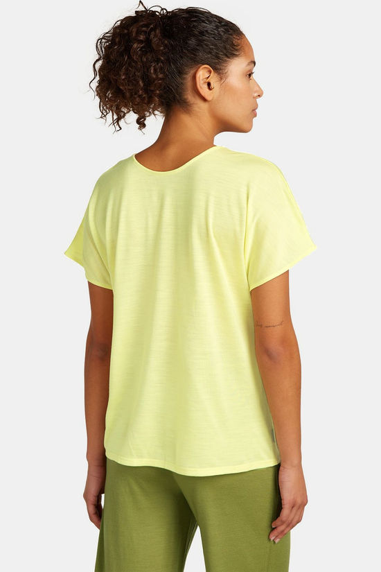 icebreaker T-Shirt Drayden Reversible Ss Citrine