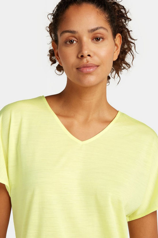 icebreaker T-Shirt Drayden Reversible Ss Citrine