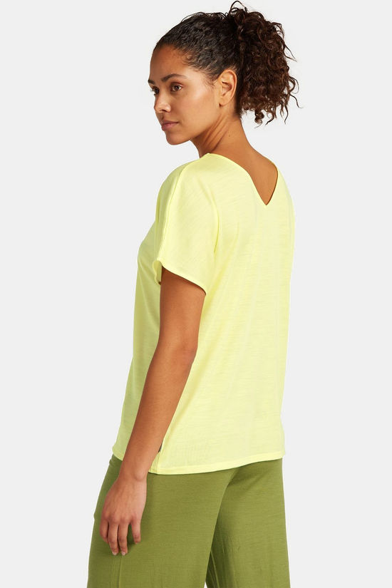 icebreaker T-Shirt Drayden Reversible Ss Citrine