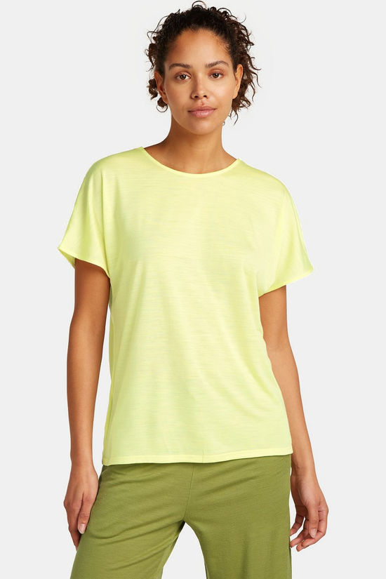 icebreaker T-Shirt Drayden Reversible Ss Citrine