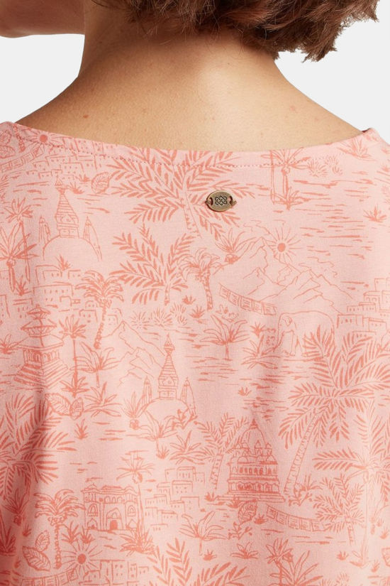 Sherpa T-Shirt Neha Tee Rose Gold Toile
