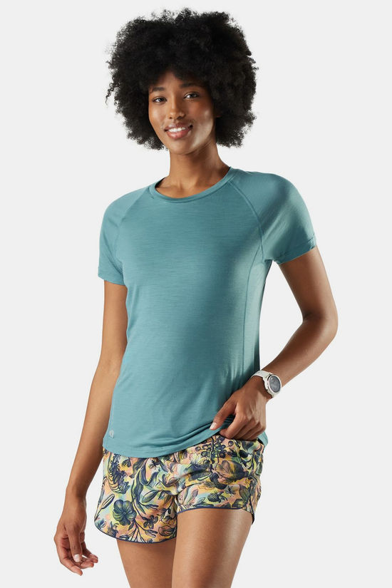 Smartwool T-Shirt Merino 120 Crew Tee Dusty Teal