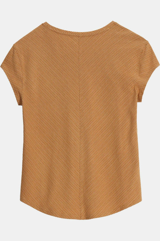 Royal Robbins T-Shirt Vacationer V-Neck Ss Tee Lion Str