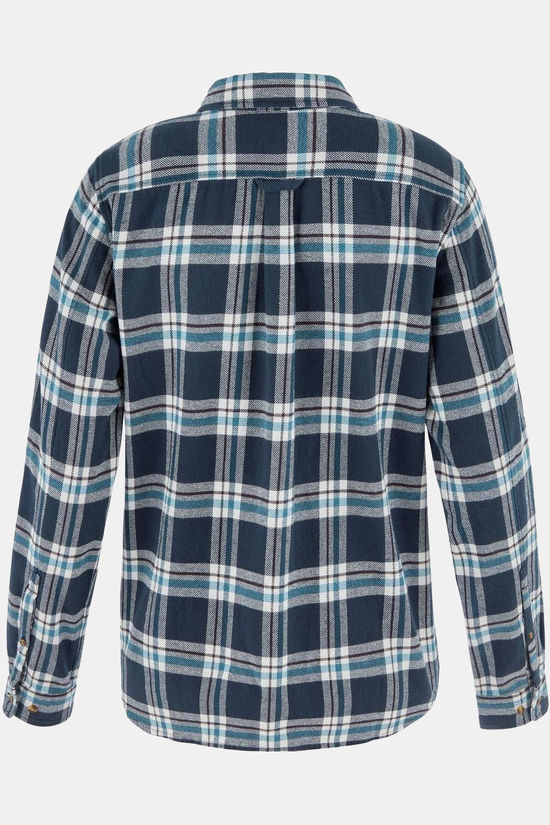 Fjällräven Chemise Övik Heavy Flannel Navy-Eggshell