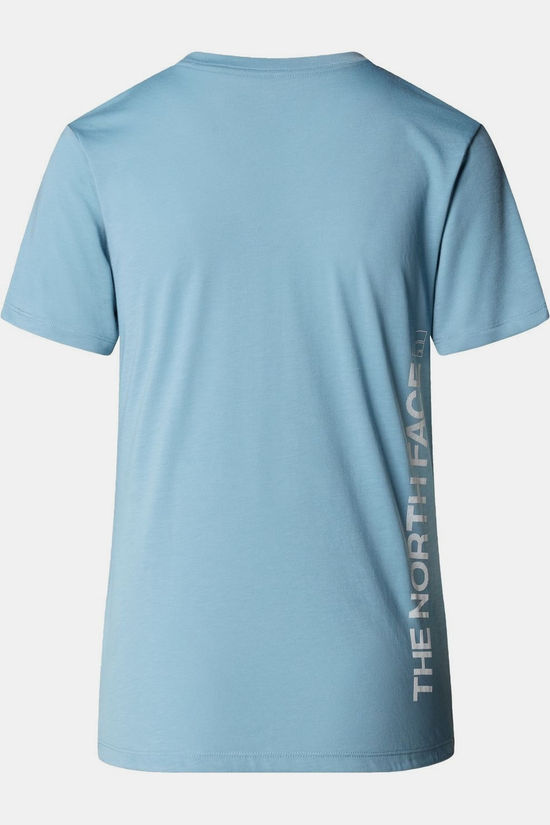 The North Face T-Shirt W Foundation Vertical Graphic Tee Shallow Blue