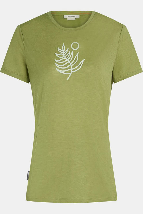 icebreaker T-Shirt W Mer 150 Tech Lite Ss Tee Fresh Fern Olive