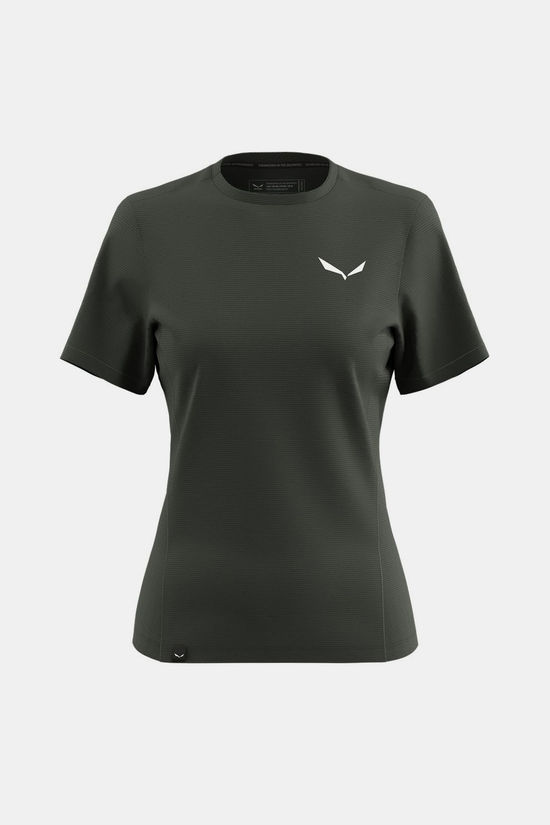 Salewa T-Shirt Puez Dry T-Shirt W Dark Olive