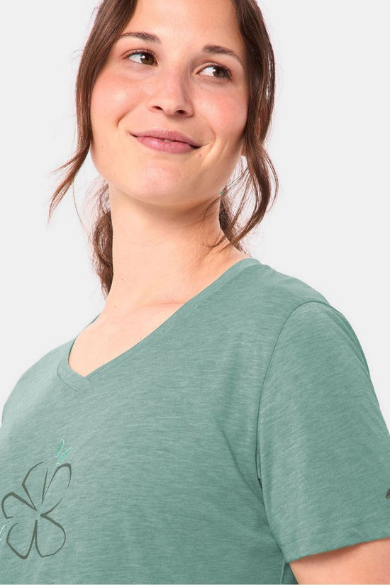 Vaude T-Shirt Women'S Skomer Print T-Shirt III Dusty Fern