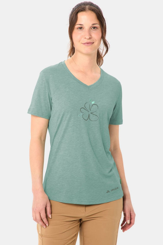 Vaude T-Shirt Women'S Skomer Print T-Shirt III Dusty Fern