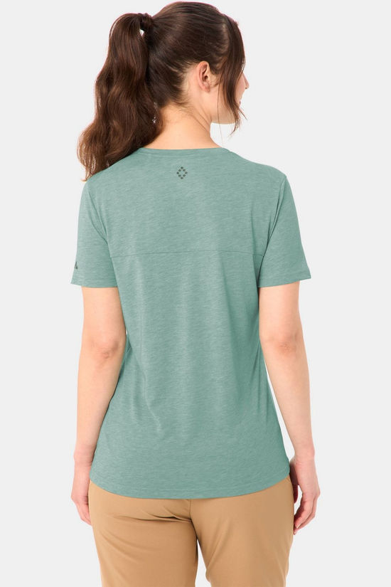 Vaude T-Shirt Women'S Skomer Print T-Shirt III Dusty Fern