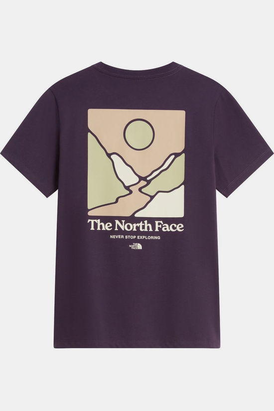 The North Face T-Shirt W Monte Reg Ss Tee-Graphic Endless Dusk