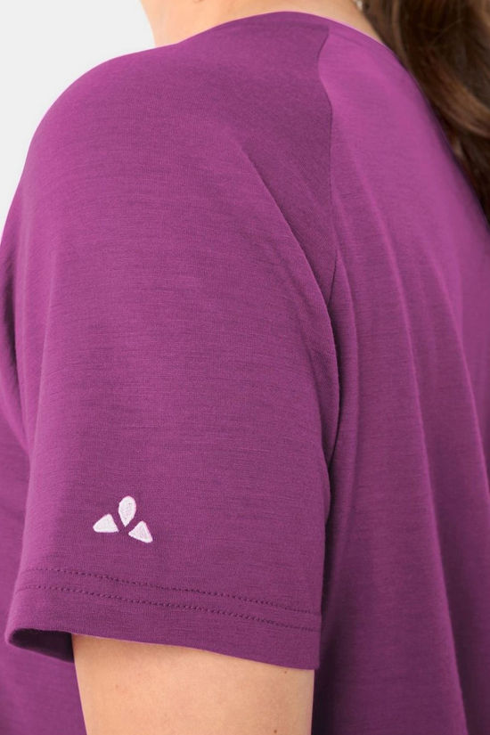 Vaude T-Shirt Women'S Essential Wool T-Shirt Magenta